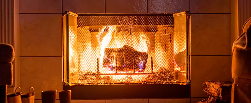 Mendota Hearth Landscape Fireplace Installation in Farmington, Missouri