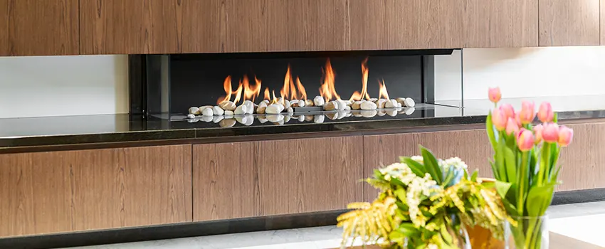 Double-height Fireplace Design Refurbishment in Farmington, Missouri